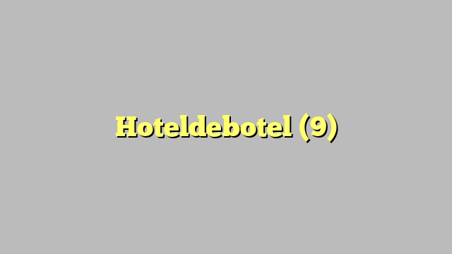 Hoteldebotel (9)